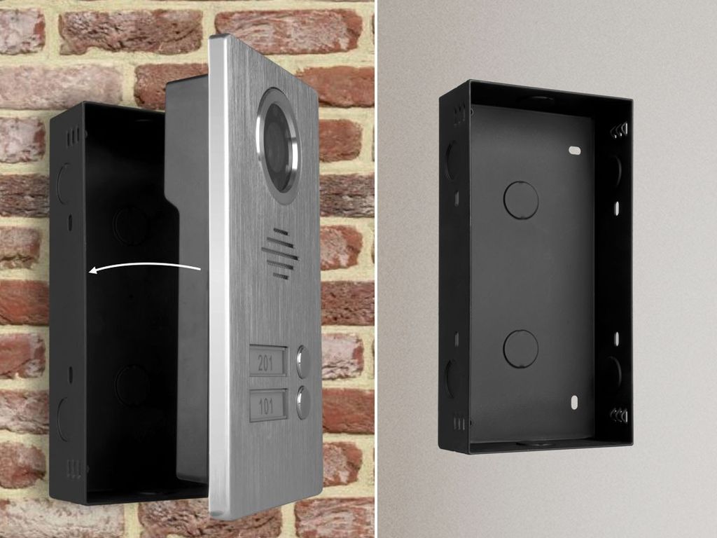 Unterputz Montage-Box - Zubehör ELRO Video Türsprechanlagen Serie DV4000 & DV477