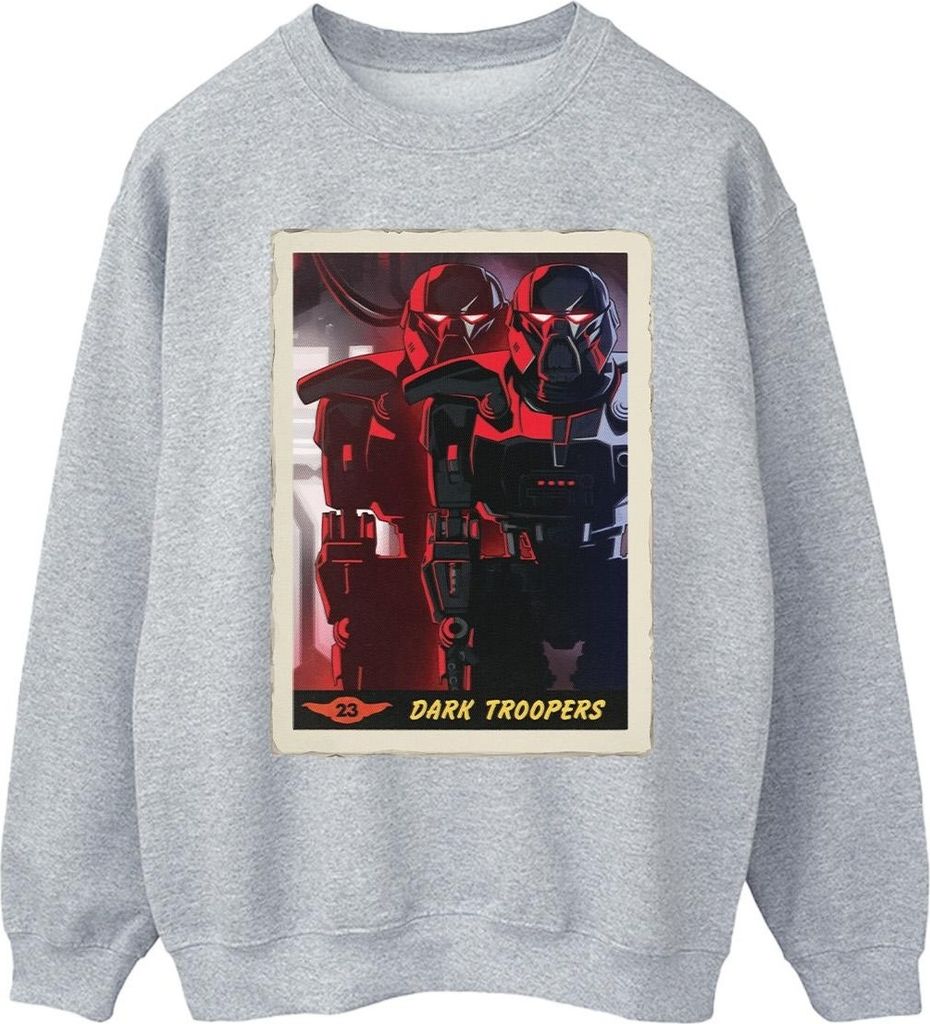 Star Wars - "The Mandalorian" Sweatshirt für Herren BI46612 (M) (Grau)