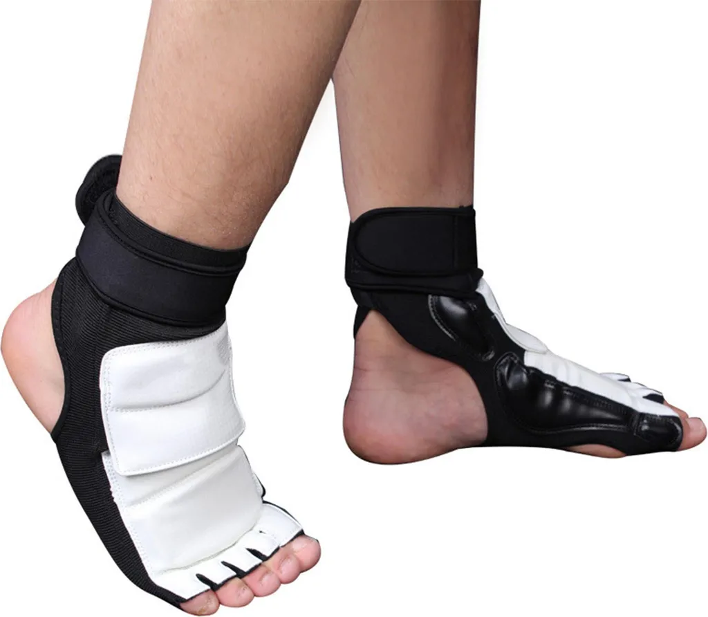 Protezione Piedi Taekwondo Bambini S - Parapiedi Elasticizzati Gara
