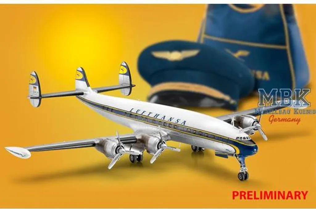 Maquette d'avion à construire Lockheed L-1049G Super Constellation - 11