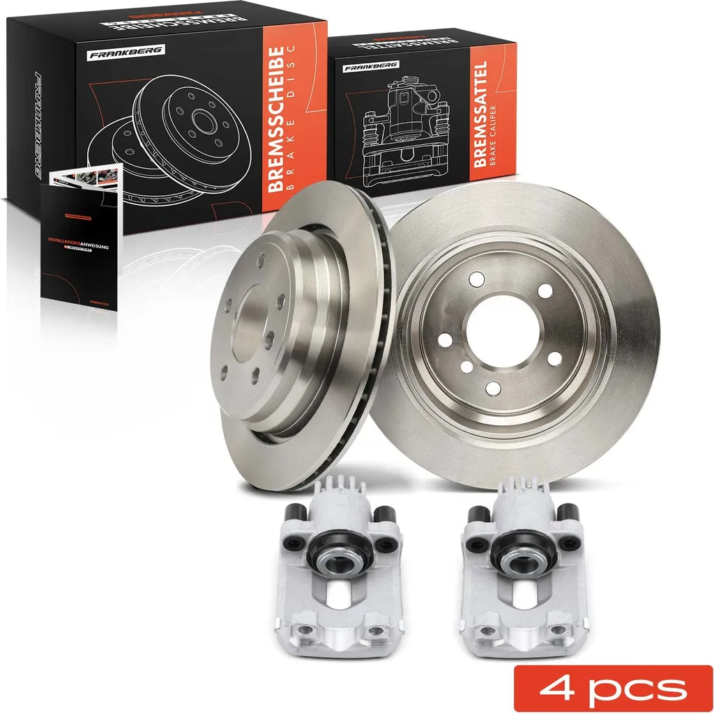 Kit Étrier et Disque de Frein Frankberg pour BMW Série 5 E39 1996-2000