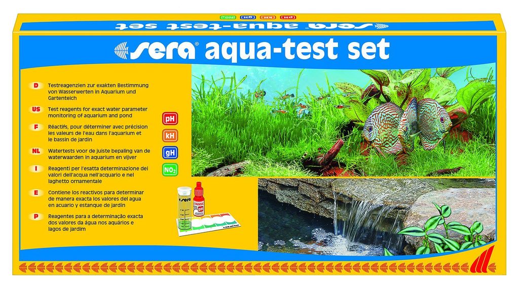 Sera Aquarium- und Teichwassertester Aqua-Test Set 1 Stück
