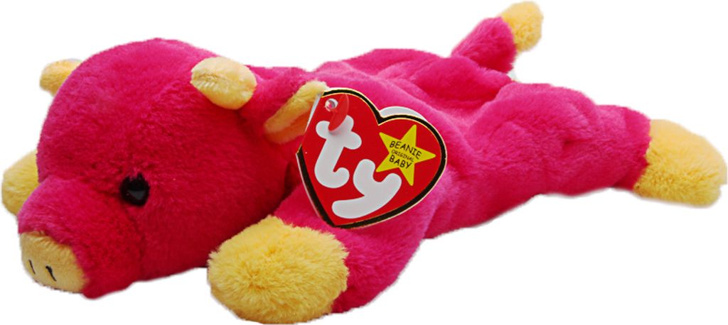 TY, Original Beanie Babie, Snort II, ca 15 cm Produktbild 