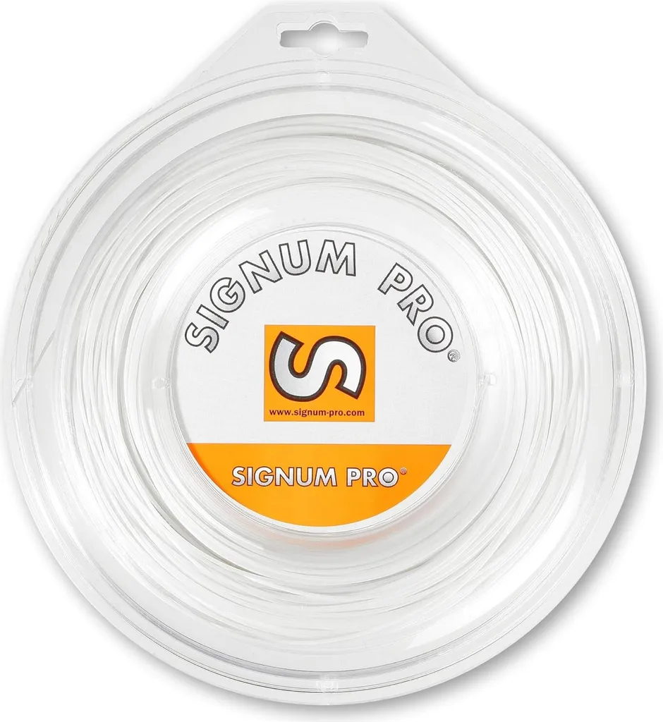Cordage de tennis Signum Pro Poly Deluxe ambre 1.22mm bobine 200m
