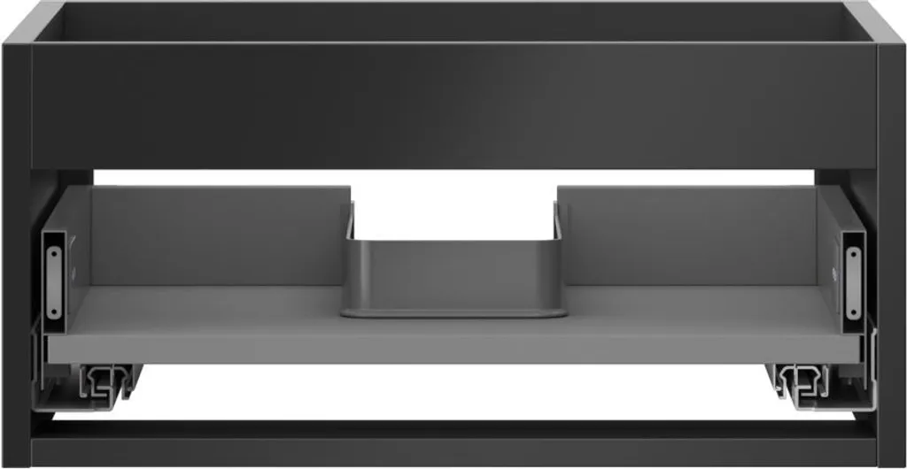 Mexen Box-A corpo dell'armadietto sotto-lavabo 50 cm, 1 cassetto, nero opaco - 91AX0-0500-235-1-71 - 2