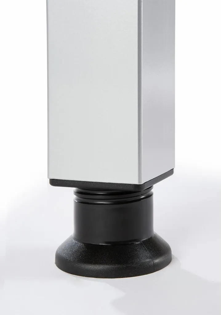 Bureau de télétravail réglable Hammerbacher JS08 blanc design moderne