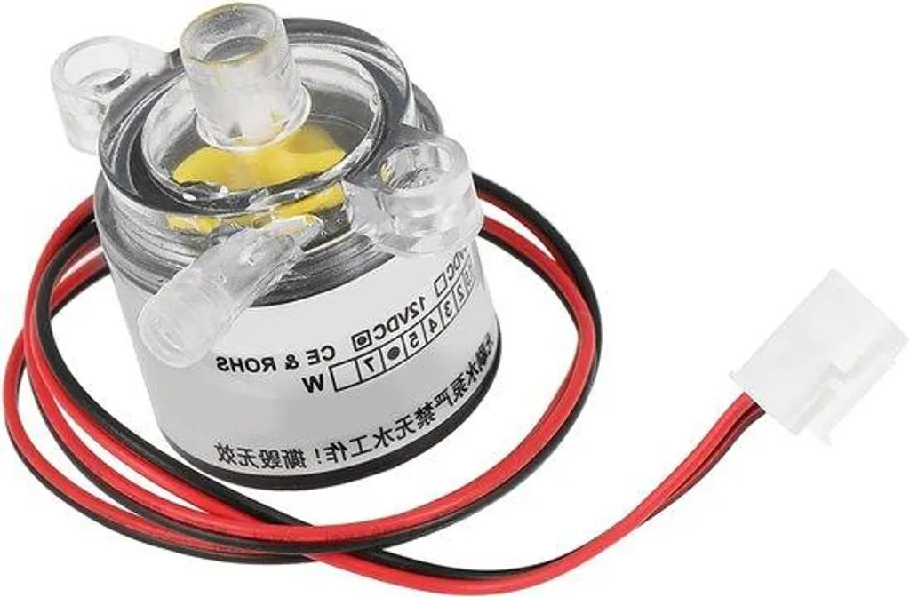 Pompe à eau 12V silencieuse pour aquarium de 2L/min sans balais