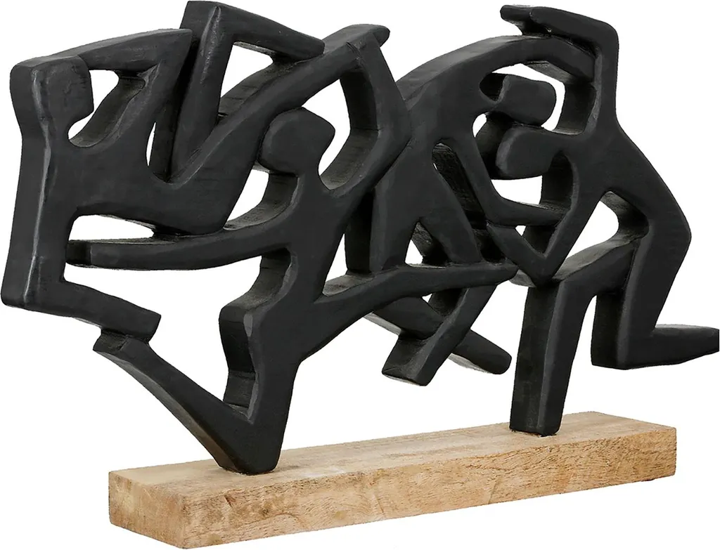 Sculpture Acrobatics Gilde 55597 en Bois pour Décorer un Grand Buffet - 5