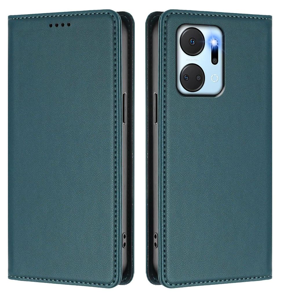 Custodia in pelle per Honor X7A, custodia a libro magnetica Immagine del prodotto 