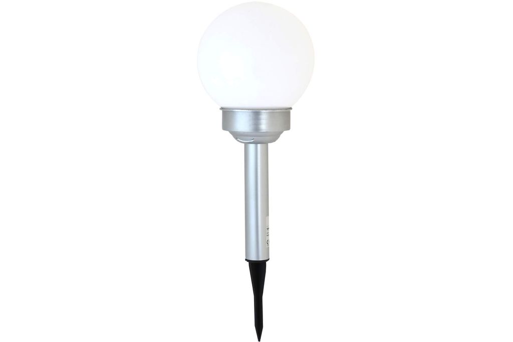 Světelný globus SOLAR 15 cm se zemním hrotem a balkonovým Obrázek produktu 