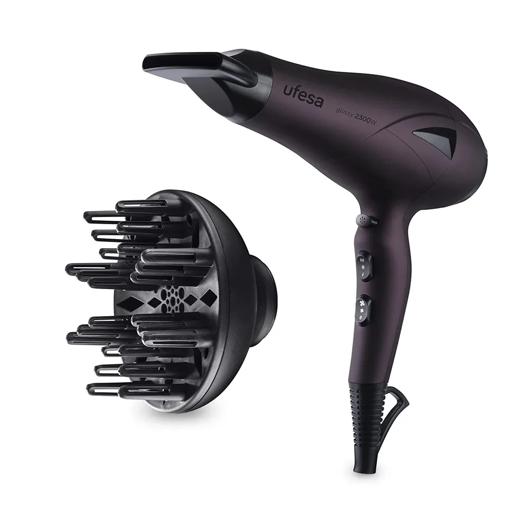 Sèche-cheveux Ufesa 2400W SC8370 contre les frisottis et cheveux ternes