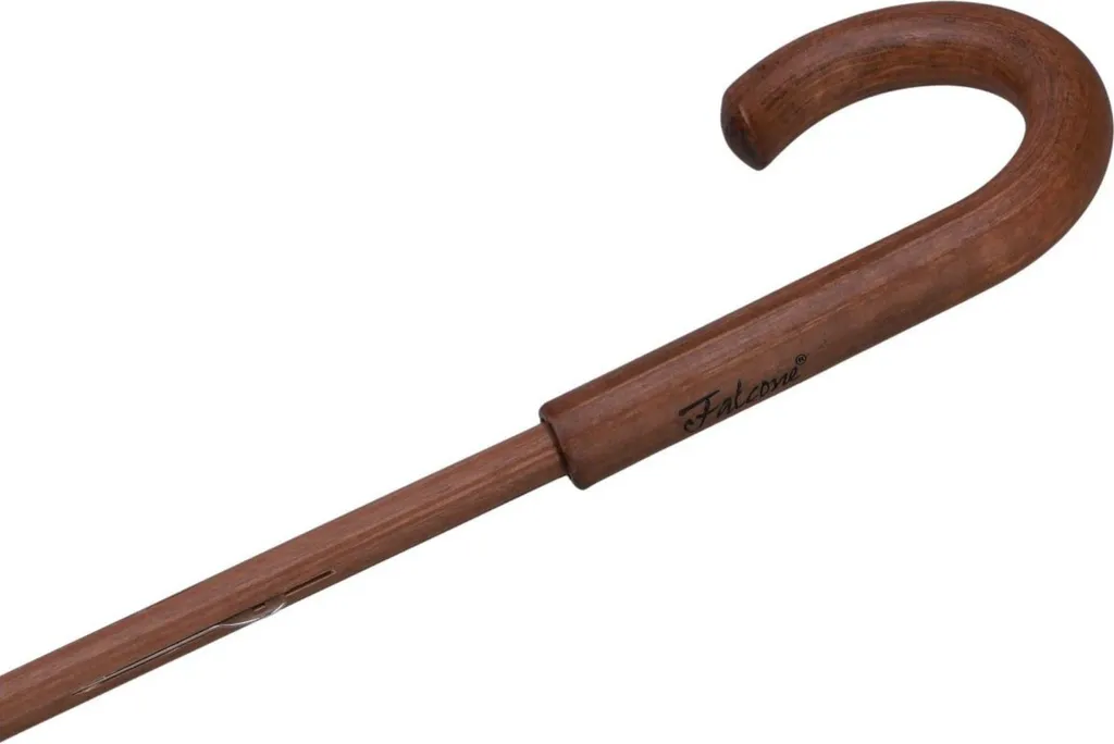 ombrello antivento 103 cm poliestere nero - 3