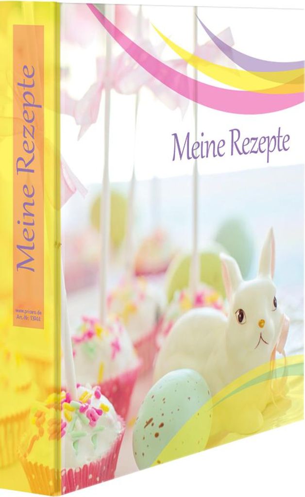 PRICARO Rezeptordner "Cake-Pop", A4, 1 Stück