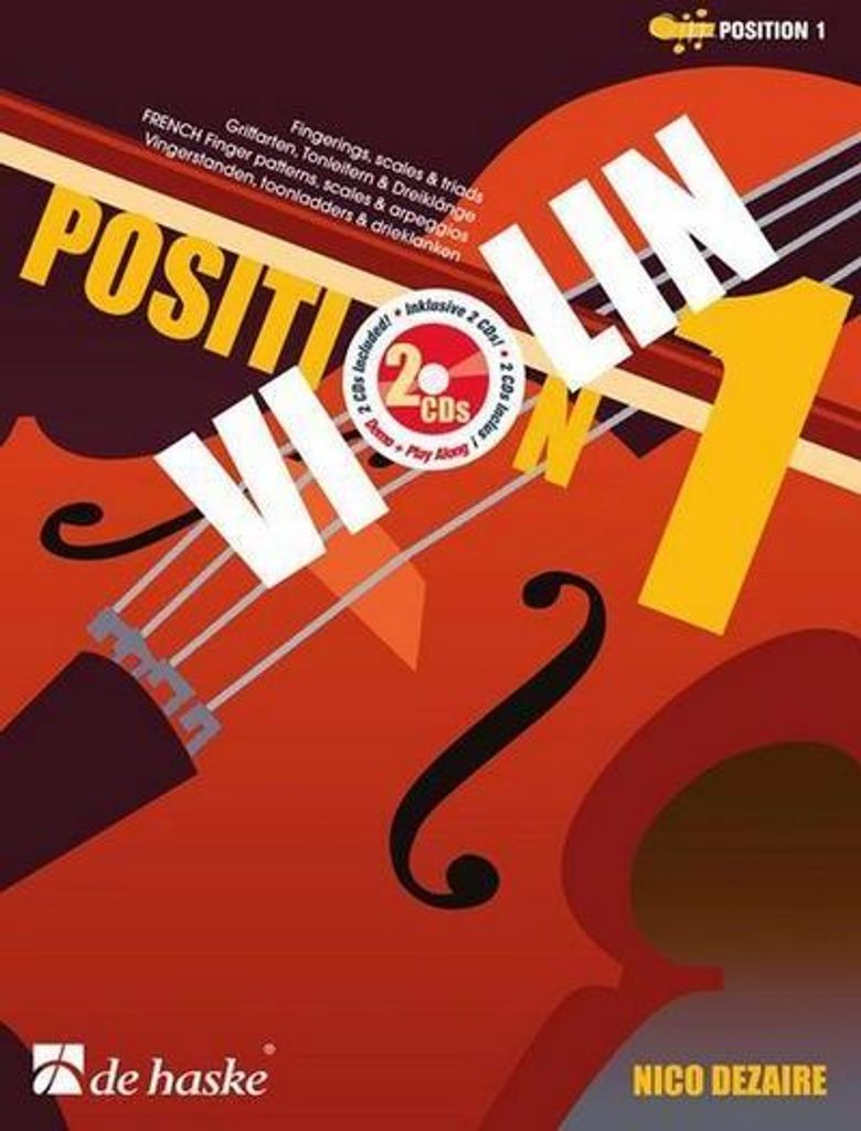 Violin Position 1 (+2 CD's) für Violine(dt/en/frz/nl)