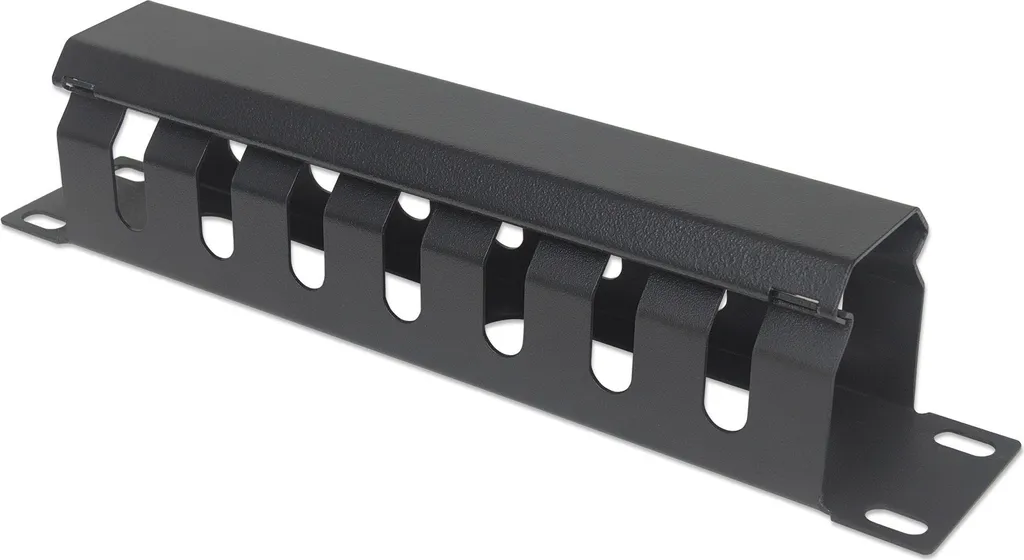 Addio Caos Cavi: Intellinet 714853 Gestione Rack 10" 1U Black
