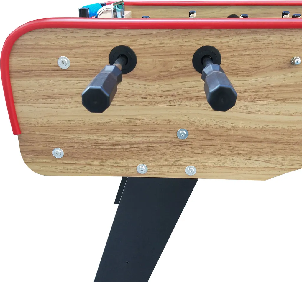 Baby-foot classique type café bistrot en bois avec joueurs en aluminium - 7