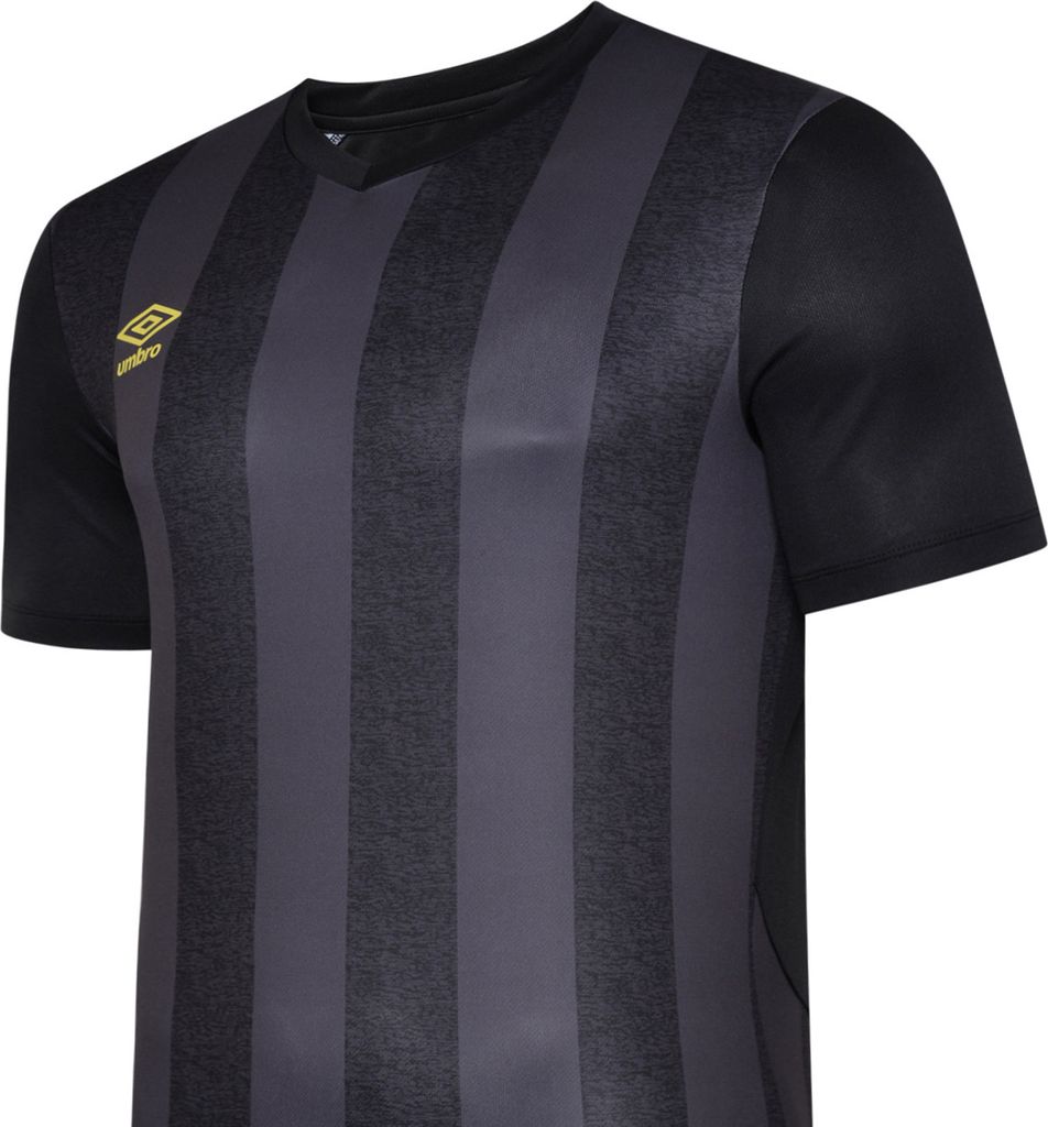 Umbro - "Ramone" Trikot für Kinder UO181 (140) (Schwarz/Kohlen-Schwarz)