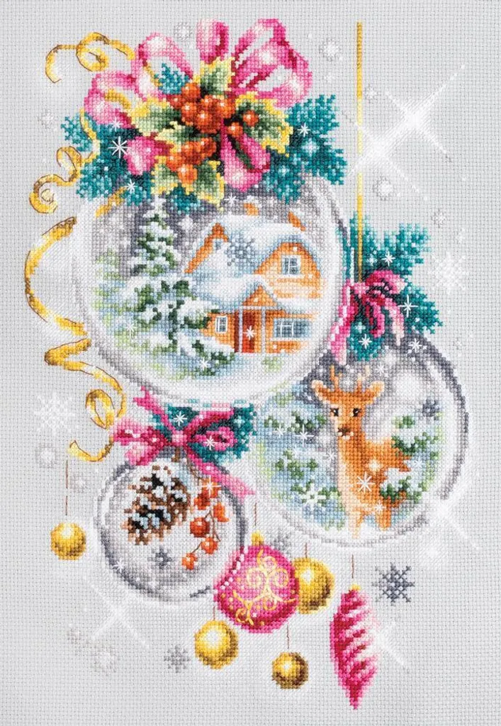 Point de croix Conte de Noël Magic Needle : votre décoration d'hiver