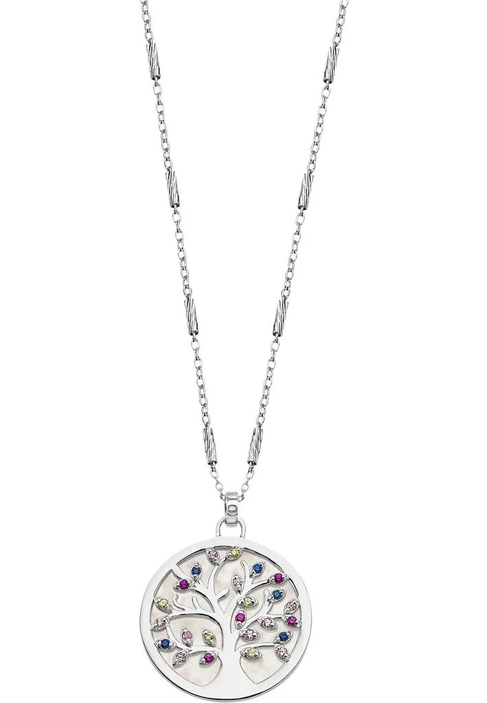 Collier Lotus Silver LP1889-1/1 en Argent et Oxydes de Zirconium Femme