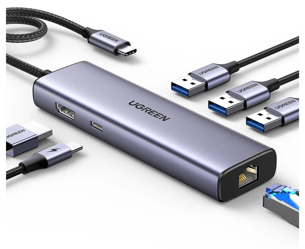 Ugreen 15598, USB 3.2 Gen 1 (3.1 Gen 1) Type-C, HDMI, Produktbild 