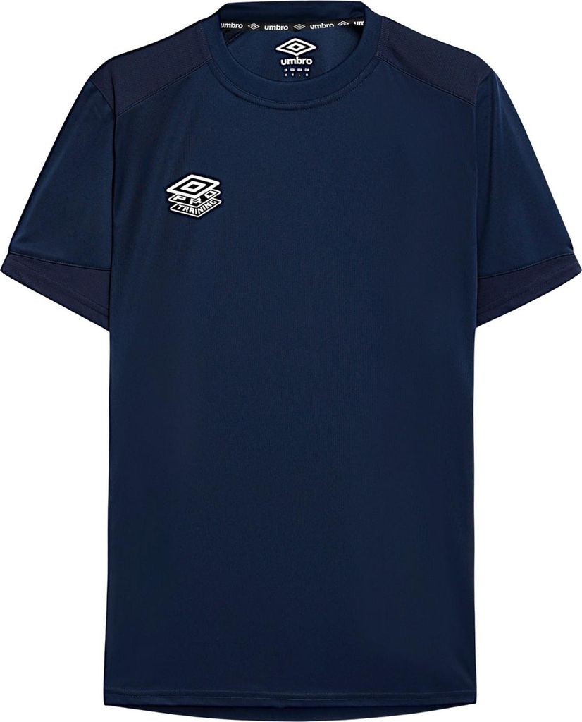 Umbro - "Optimus Training" T-Shirt für Kinder UO2393 (146-152) (Marineblau)