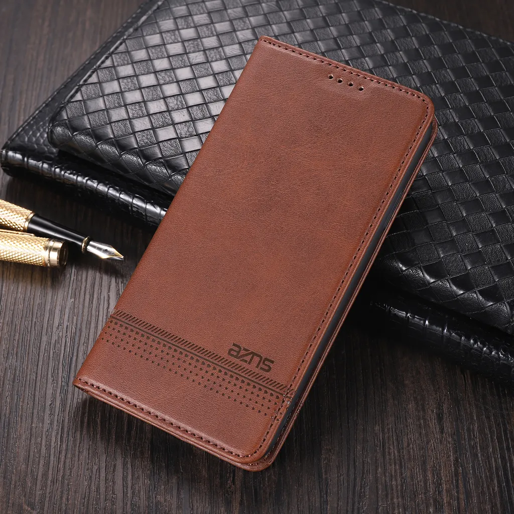 VQWQ Cover per Xiaomi Mi 10T Pro, Custodia a Portafoglio in Pelle PU Jean Panno Slot per Schede Libro Antiurto Anti-Graffio Ultra sottile Stile Wallet Case per Maschio Donna -[D5]-Pink