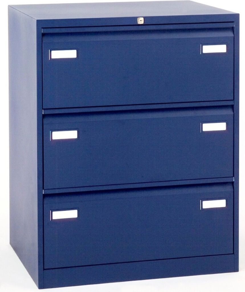 Bisley LIGHT Hängeregistraturschrank, doppelbahnig 3 HR-Schubladen