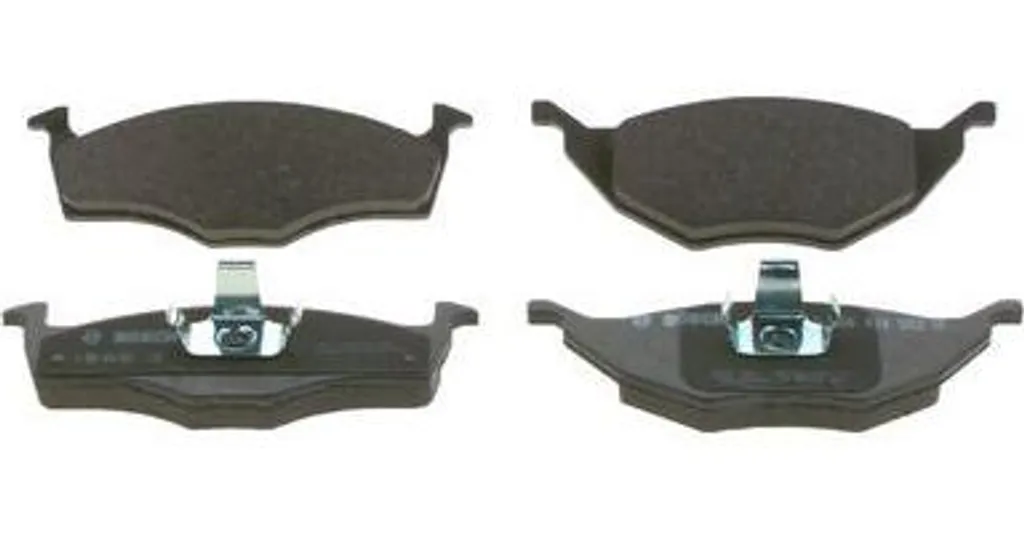 Plaquettes de frein BOSCH 0 986 424 502 pour VW Lupo 6E1 6X1 OE