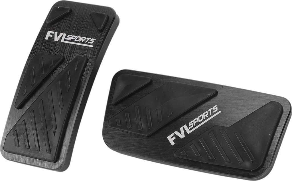 1 Satz Automatische Fußpedal-Pads Fußgaspedalabdeckungen für Ford für Ranger 2024 Aluminiumlegierung Schwarz