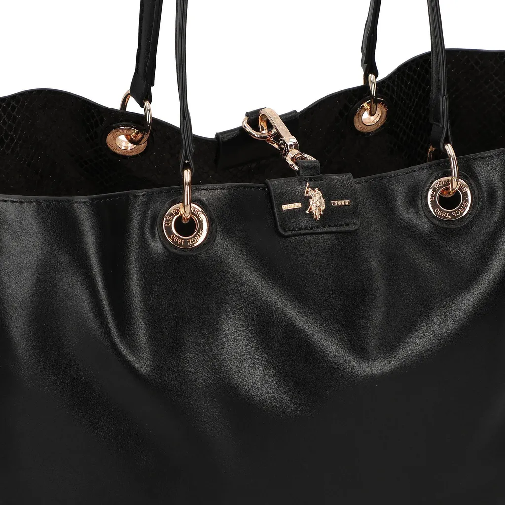 Sac de cours ou travail réversible Axtell U.S. POLO ASSN. Noir Python - 12