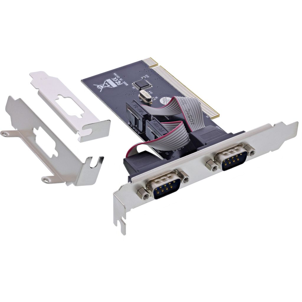 InLine Schnittstellenkarte, 2x 9pol seriell, PCI, PCI, Produktbild 