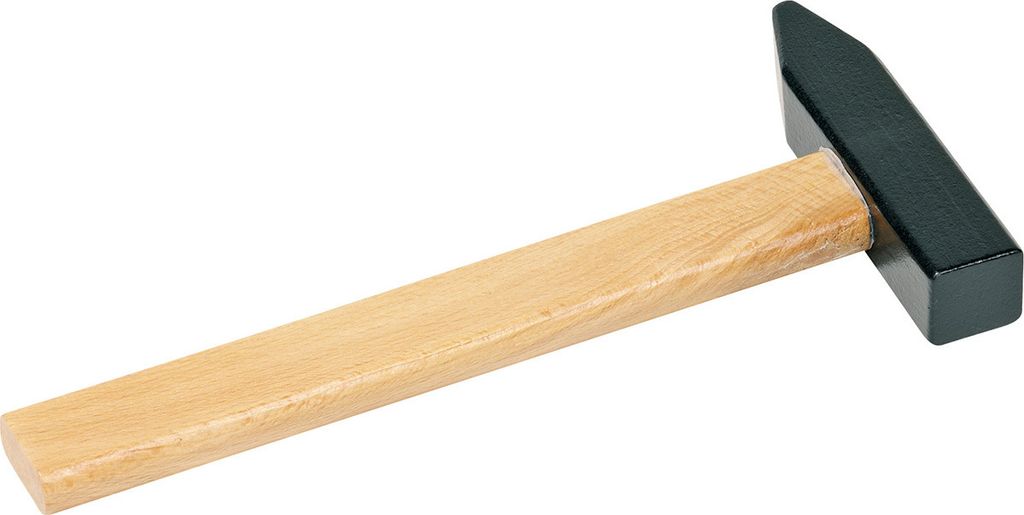 goki GK324 Kleiner Holz-Hammer für Kinder, 19 cm, ideal für Produktbild 
