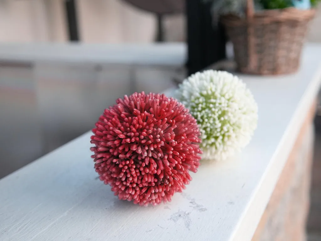 Allium Artificiale Rosso Europalms 55cm | Arredo Interni Alta Qualità - 5