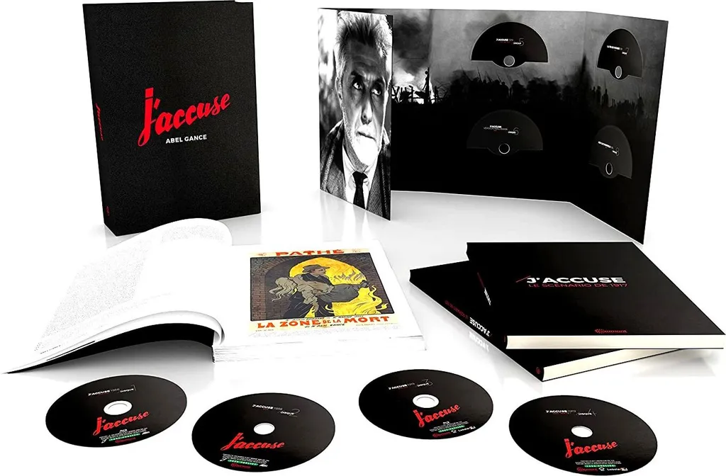 J'accuse d'Abel Gance Coffret Édition Limitée 5 DVD et 2 Blu-ray Neuf