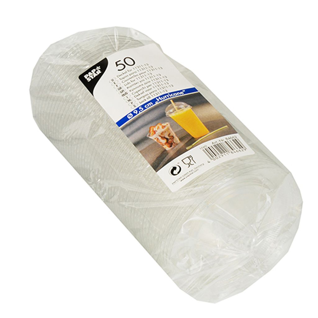 Papstar Deckel PET Hurricane 9,5cm glasklar ohne Obrázok produktu 