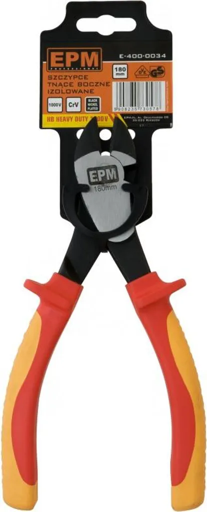 Pince Coupante 1000V 180mm - Idéale pour Câblage Électrique et Maintenance