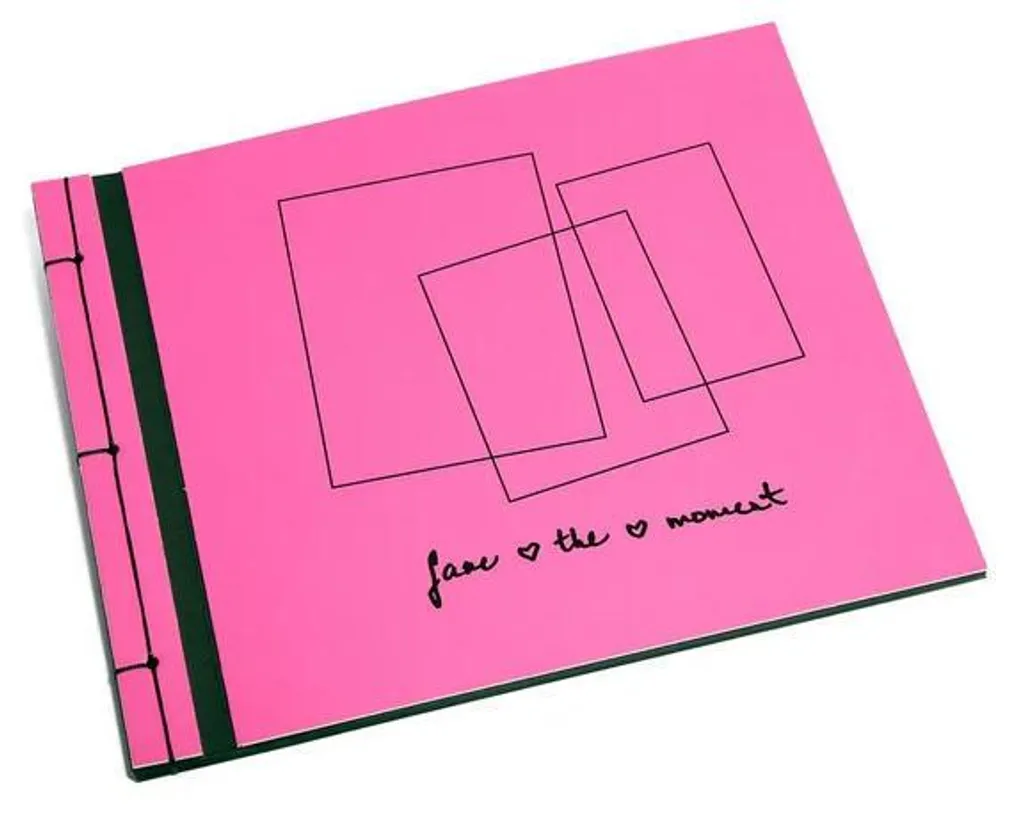 Album Instax Fujifilm fait main rose 30x30 cm avec kit créatif DIY