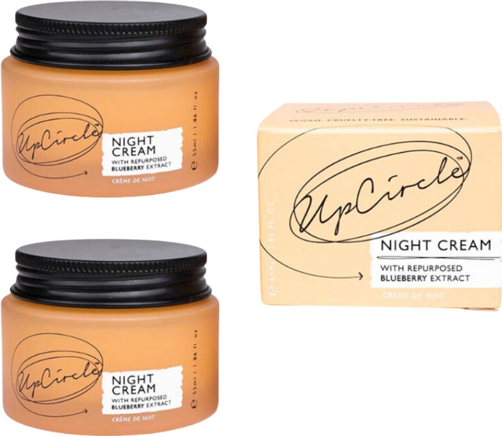 UpCircle Nachtcreme – Hyaluronsäure & Niacinamid – 55 ml
