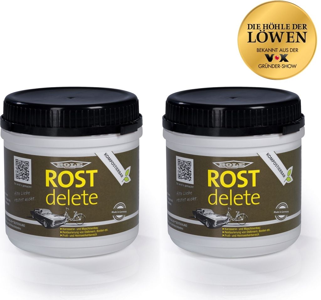 ROLE ROSTdelete Metallentroster - 2x 500 g Produktbild 
