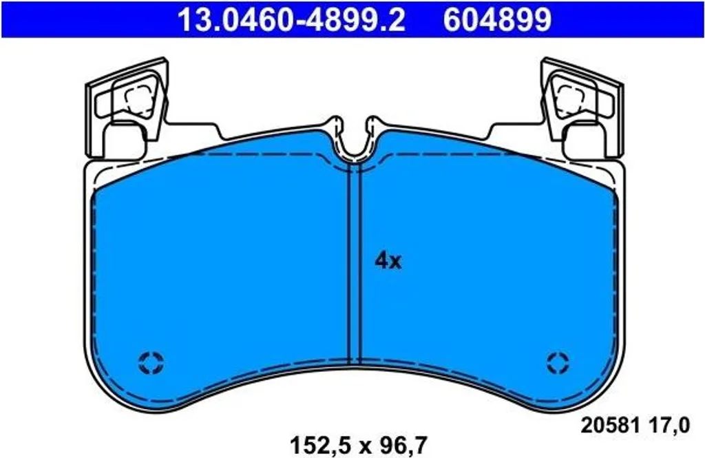 Plaquettes Frein Avant Haute Performance Land Rover Range Rover 2.0-3.0