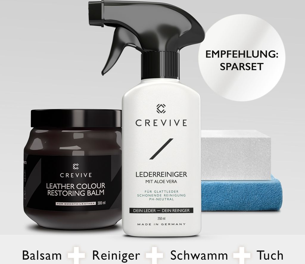 CREVIVE Leder Reparatur Balsam Dunkelbraun 300 ml - Produktbild 6