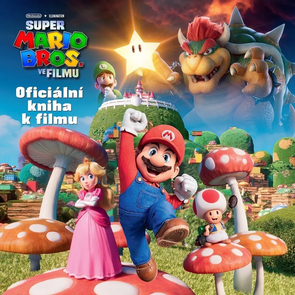 Livre illustré Super Mario Bros le Film Album Jeunesse Officiel Relié