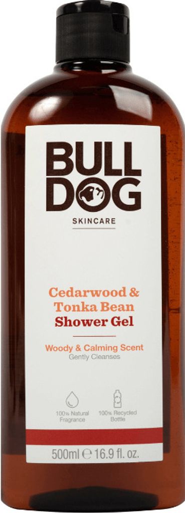 Bulldog Zedernholz & Tonkabohne Duschgel - 500 ml Produktbild 