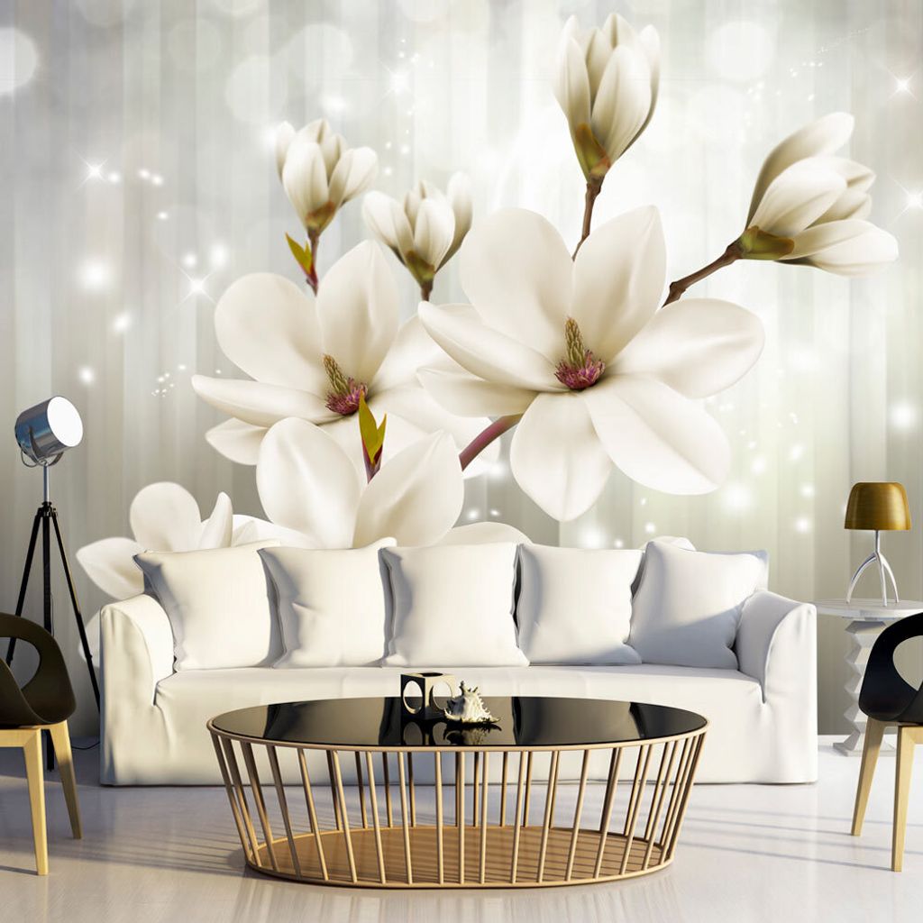 Basera Fototapete Magnoliamotiv b-A-0279-a-b, Vliestapete, 350x245 cm