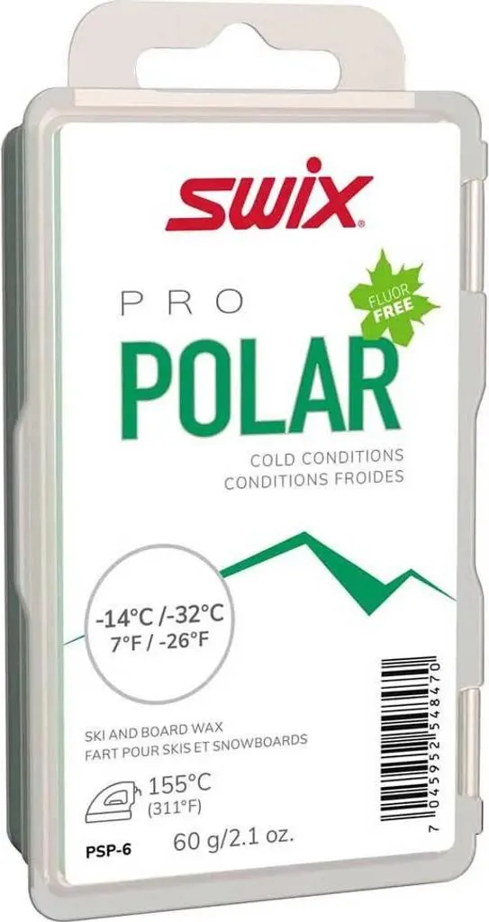 Swix PS Polar -14°C/-32°C 60g | Sciina da Gelo Estremo Fluoro-Free