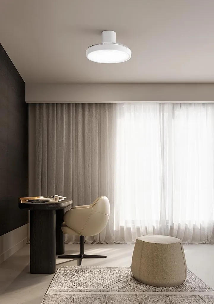Ventilateur de Plafond pour Chambre avec Télécommande et LED Dimmable