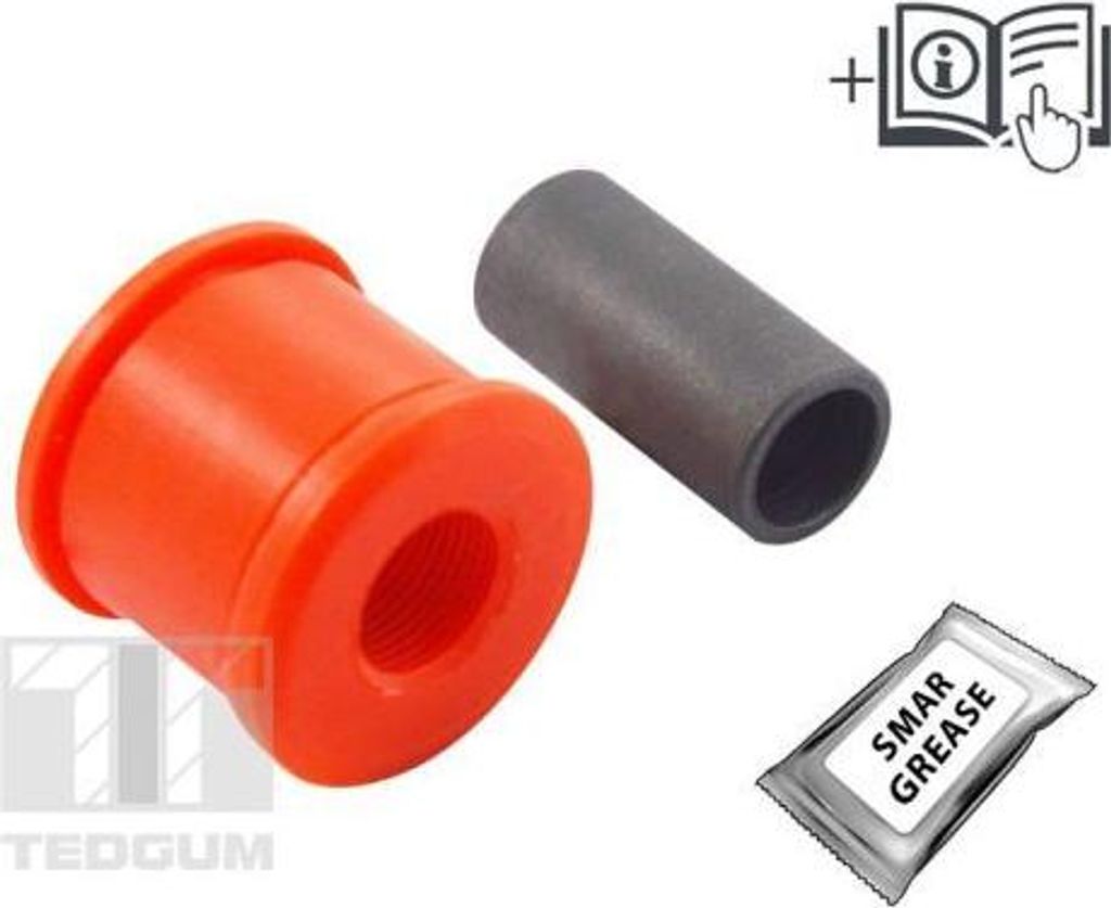 TEDGUM TED75939 Lagerung, Stoßdämpfer OE 504118348 kompatibel mit Daily