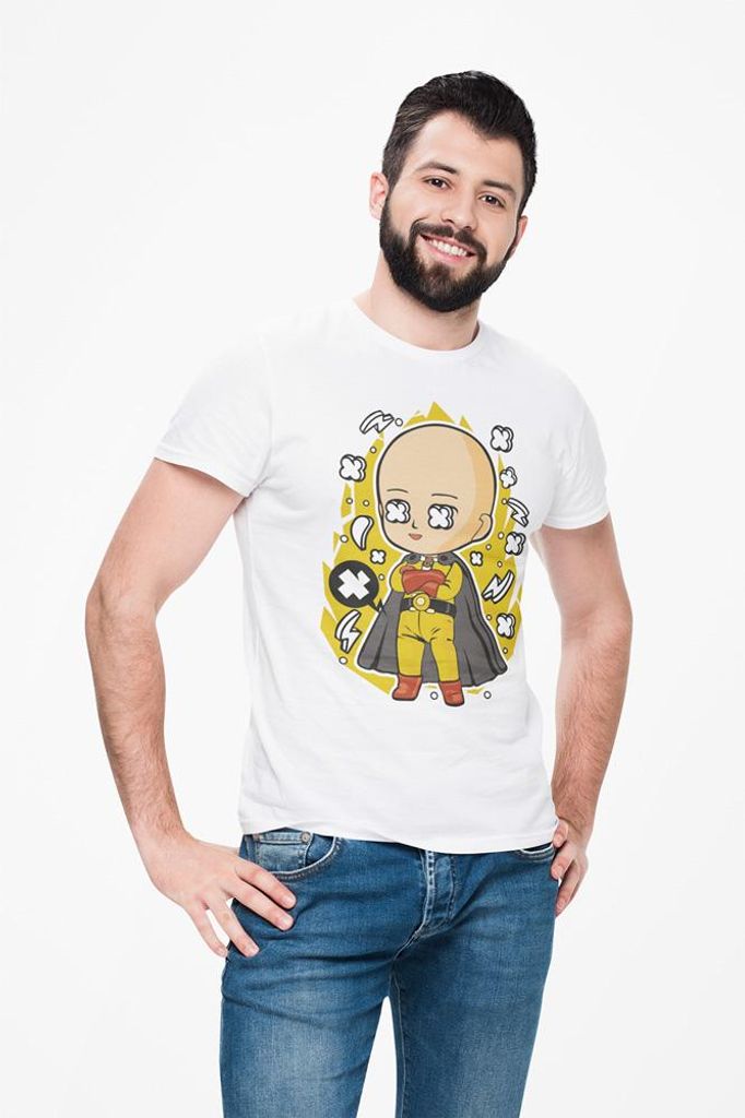 D&B Uni Polo PC00096 Saitama Weiß-Größe 2XL