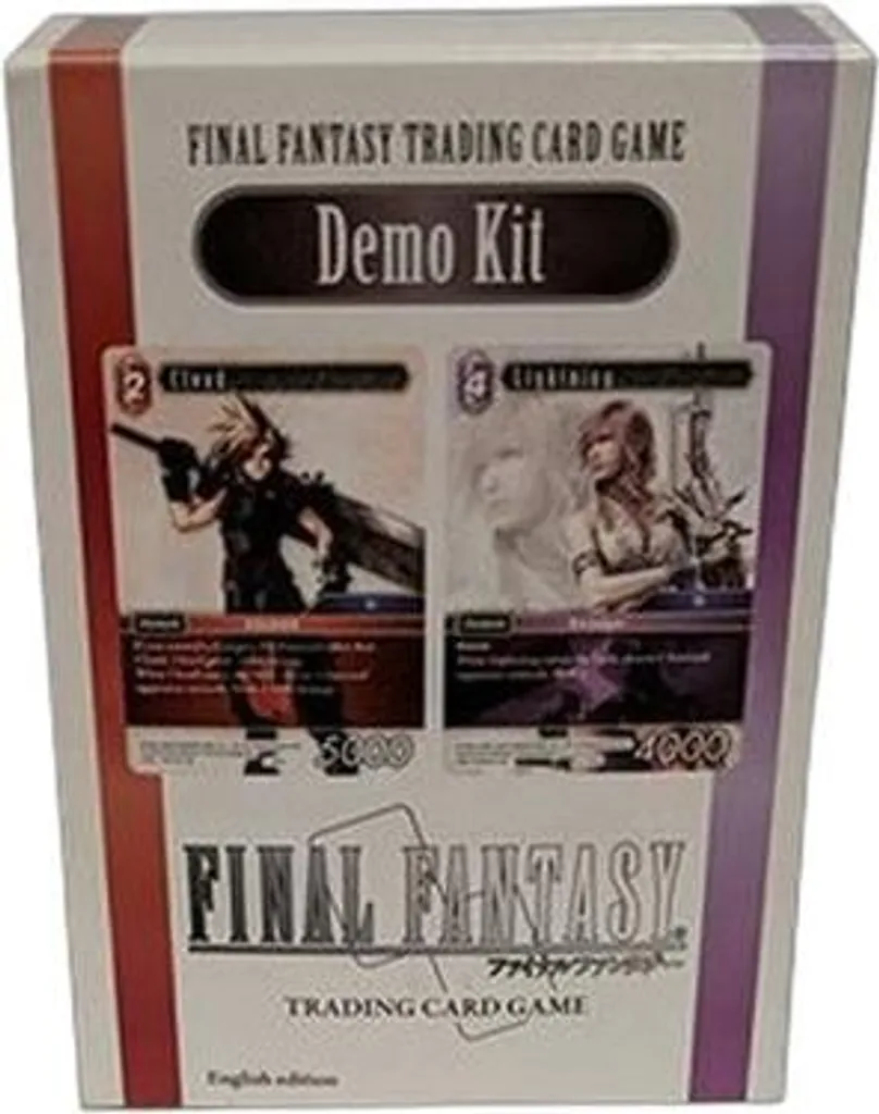 Kit de Démonstration Final Fantasy TCG pour Apprendre à Jouer à Deux