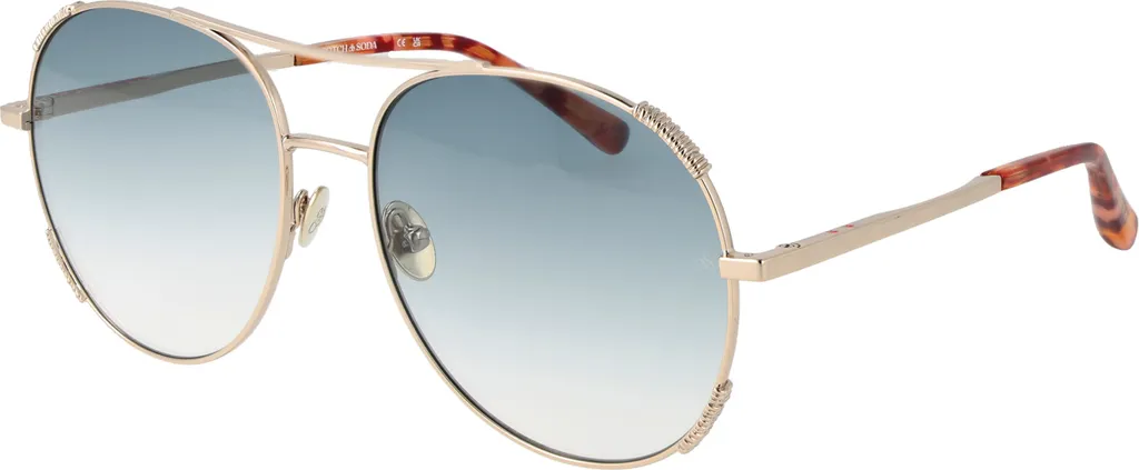 Lunettes Soleil Femme Scotch & Soda SS5017 Confort et Style Doré